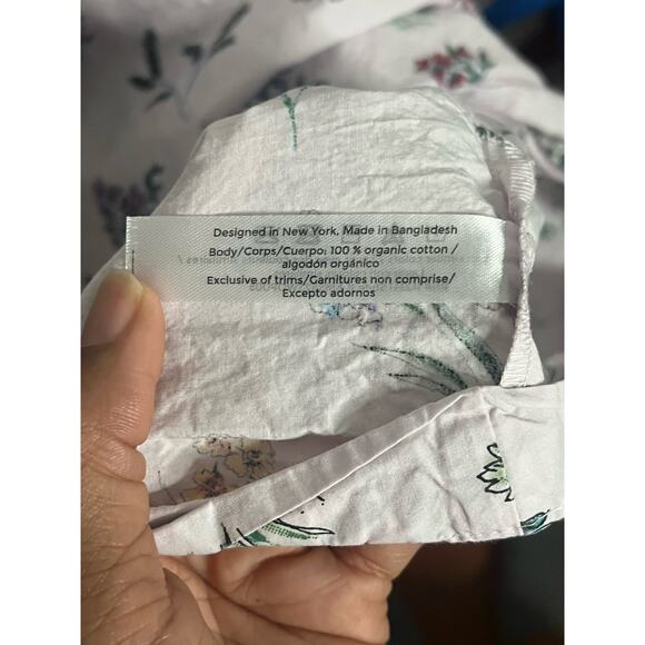 Adore Me Organic Cotton Maxine Smocked Waist Lace Up Back Midi Dress Women’s 3X - Picture 9 of 11